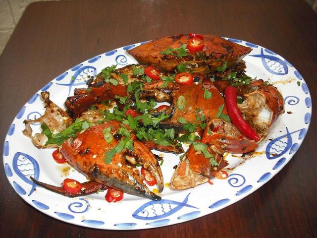 Yum Yum...Chilli Mud Crab